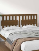 vidaXL Горна табла за легло меденокафява 1555x4x100 см бор масив