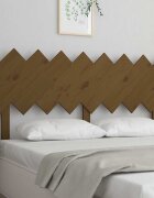 vidaXL Горна табла за легло меденокафява 1595x3x805 см бор масив