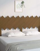 vidaXL Горна табла за легло меденокафява 178x3x805 см бор масив