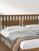 vidaXL Горна табла за легло меденокафява 1855x4x100 см бор масив