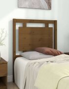 vidaXL Горна табла за легло меденокафява 805x4x100 см бор масив