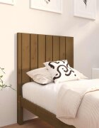 vidaXL Горна табла за легло меденокафява 805x4x100 см бор масив