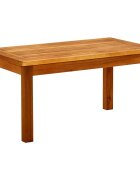 vidaXL Градинска кафе маса 70x40x36 см акация масив