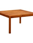 vidaXL Градинска кафе маса 85x85x45 см акация масив