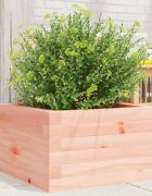 vidaXL Градинска кашпа 40x40x23 см масивна дугласка дървесина