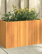 vidaXL Градинска кашпа 59x275x35 см масивна акация