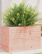 vidaXL Градинска кашпа 70x40x455 см масивна дугласка дървесина