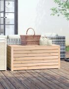 vidaXL Градинска кутия 101x505x465 см масивна борова дървесина