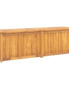 vidaXL Градинска кутия 175x50x55 см тиково дърво масив