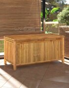 vidaXL Градинска кутия за съхранение 110x52x55 см бамбук