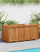 vidaXL Градинска кутия за съхранение 175x80x75 см акациево дърво масив