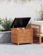 vidaXL Градинска кутия за съхранение 60x50x55 см евкалипт масив