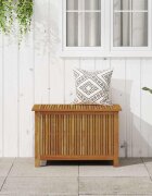 vidaXL Градинска кутия за съхранение 90x50x58 см акациево дърво масив
