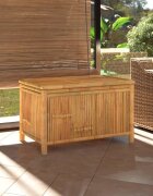 vidaXL Градинска кутия за съхранение 90x52x55 см бамбук