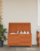 vidaXL Градинска кутия за съхранение 99x495x585 см чам масив