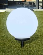 vidaXL Градинска лампа за пътека LED 40 см със земен шип