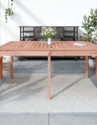 vidaXL Градинска маса 1595x825x76 см дугласко дърво масив