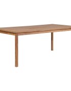 vidaXL Градинска маса 200x100x77 см тиково дърво масив