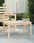 vidaXL Градинска маса 825x505x45 см борово дърво масив
