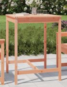 vidaXL Градинска маса 825x825x110 см дугласко дърво масив