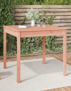 vidaXL Градинска маса 825x825x76 см дугласко дърво масив