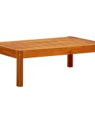 vidaXL Градинска маса 85x57x29 см акация масив