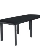 vidaXL Градинска маса антрацит 216x90x72 см пластмаса