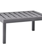 vidaXL Градинска маса мока 78x55x38 см пластмаса