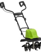 vidaXL Градинска мотофреза с 4 остриета електрическа 800 W