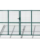vidaXL Градинска мрежеста ограда/порта врата/стена решетка 300x200 см