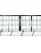 vidaXL Градинска мрежеста ограда/порта врата/стена решетка 300x75 см