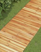 vidaXL Градинска пътека 200x50 см масивна акация