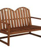 vidaXL Градинска пейка 110 cм акация масив