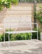 vidaXL Градинска пейка 2 -Seater 1035 x 515 x 90 см Стомана