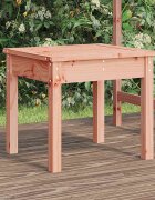 vidaXL Градинска пейка 50x44x45 см масивна дугласка дървесина