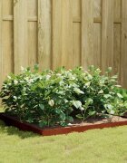 vidaXL Градинска повдигната леха 100x100x185 см кортенова стомана