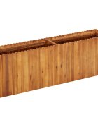 vidaXL Градинска повдигната леха 150x30x50 см акациево дърво масив