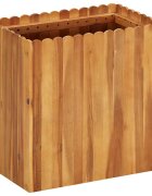 vidaXL Градинска повдигната леха 50x30x50 см акациево дърво масив