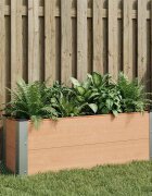 vidaXL Градинска повдигната леха Кафяво 100 x 30 x 36 cm