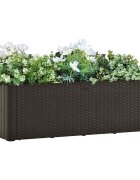 vidaXL Градинска повдигната леха самополивна мока 100x43x33 см