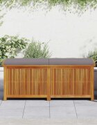 vidaXL Градинска ракла 150x50x605 см акация масив
