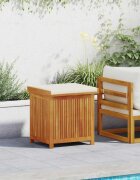 vidaXL Градинска ракла 60x50x61 см акация масив
