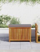 vidaXL Градинска ракла 90x50x605 см акация масив