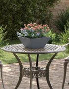 vidaXL Градинска саксия 5 бр. Антрацит 35 x 35 x 15 см