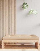 vidaXL Градинска табуретка 120x80 см борова дървесина масив