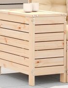 vidaXL Градинска табуретка 62x315x52 см борова дървесина масив