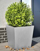 vidaXL Градински кашпи 2 бр 50x50x50 см поцинкована стомана