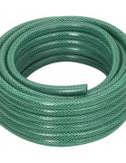 vidaXL Градински маркуч зелен 05" 30 м PVC