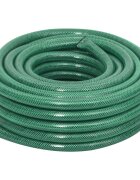 vidaXL Градински маркуч зелен 075" 30 м PVC