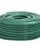vidaXL Градински маркуч зелен 1" 100 м PVC